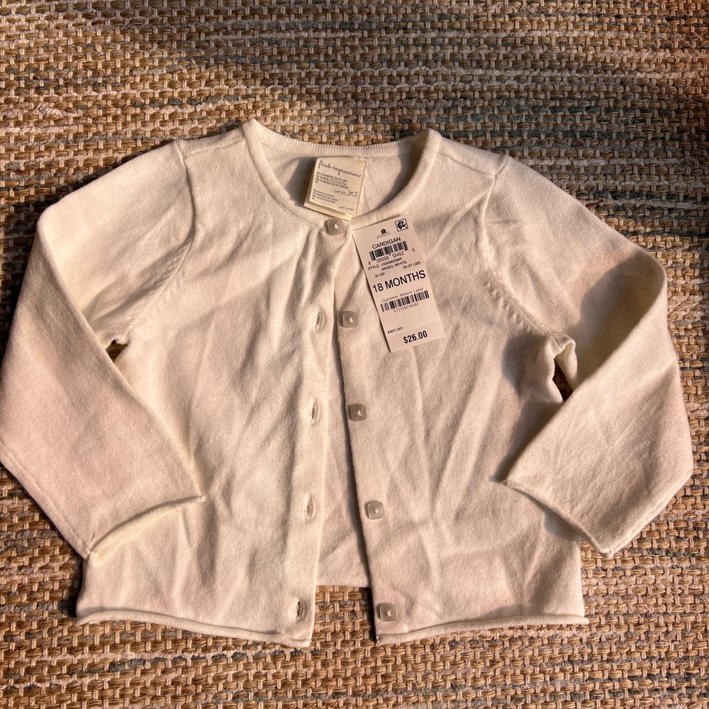 First Impressions Girls Cardigan Size 18 Months